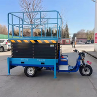 Nouvelle plate-forme de levage à ciseaux montée sur véhicule élingue de câble facile à déplacer changement de localisation longue distance avec métal à usage domestique