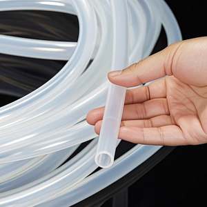 أنابيب مطاطية مخصصة من السيليكون مقاومة للحرارة عالية الجودة ، أنابيب مياه مرنة للطعام ، أنابيب قطع من السيليكون ، هيجيا هيبي - Product Image 2