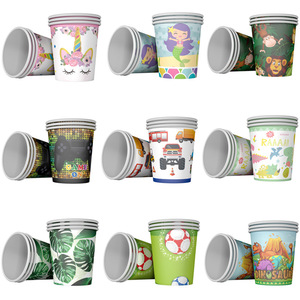 ถ้วยกระดาษลายการ์ตูนธีมปาร์ตี้นางเงือก 20-40 ชิ้น สำหรับงานวันเกิดเด็ก - Product Image 5