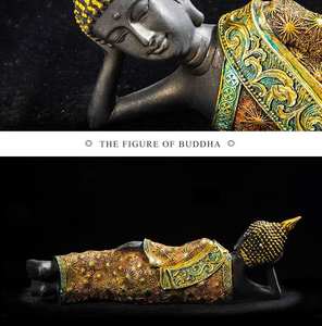 Büyük uyku merhamet tanrıçası Modern lüks heykel buda heykeli satılık bahçe - Product Image 4