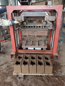 QTJ4-35 Blok Maken <span class=keywords><strong>Machine</strong></span> Volledig Productielijn Semi-Automatische Hydraulische Pers Cement Bestrating Baksteen Maken Machines - Product Image 5