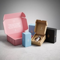 Boîte Cadeau Pliante en Carton Ondulé Personnalisée OEM d'Usine, Emballage d'Expédition Écologique en Papier avec Logo (Verzenddozen)