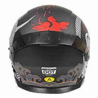 Casque intégral le plus vendu en ABS avec lentille intérieure réglable, double visière, confort et protection pour la tête – Vente en gros usine