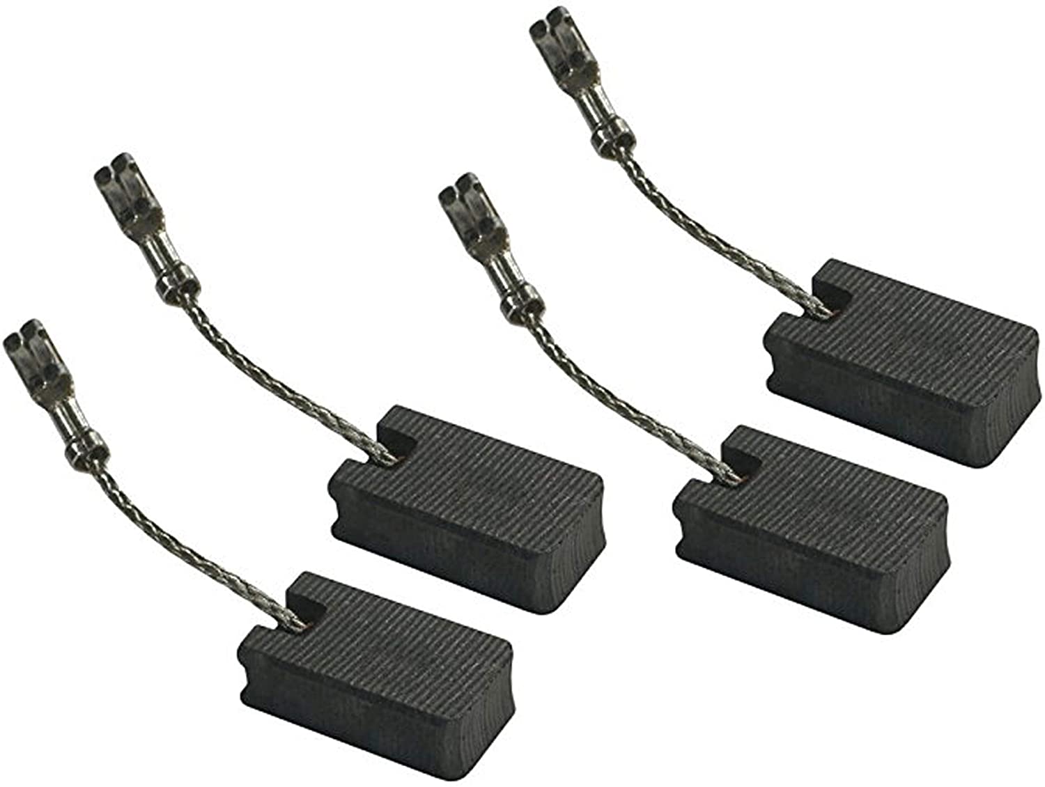 Vhbw 2x Escobilla Carbón Motor Carbono 5x8x12 Mm Compatible Con Bosch GWS 6-115 0601375003, GWS