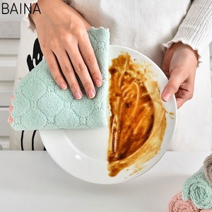 <span class=keywords><strong>Serviette</strong></span> de <span class=keywords><strong>cuisine</strong></span> haute performance antiadhésive pour la vaisselle et le nettoyage domestique - Product Image 6