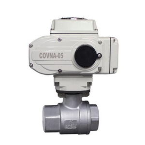 วาล์วบอลแบบใช้มอเตอร์ไฟฟ้า COVNA 90-Day Window 12V DN50 PN25 เกลียว BSP - Product Image 2