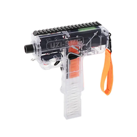 Pistola de Juguete Eléctrica de Exterior, Tipo Subfusil, con Balas Suaves de EVA, Disparo Rápido, con Dardos