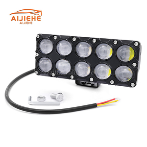 Projecteur de <span class=keywords><strong>moto</strong></span> auxiliaire à 10 lentilles 30W phares <span class=keywords><strong>antibrouillard</strong></span> de conduite blanc jaune lampe de tache de conduite électrique supplémentaire pour voiture tout-terrain - Product Image 5
