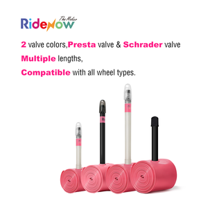Chambres à <span class=keywords><strong>air</strong></span> RideNow pour vélos de route 700x28C-38C pour roues de <span class=keywords><strong>29</strong></span> pouces, en TPU, valve Presta, ultra-légères, résistantes aux crevaisons - Product Image 6