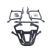 Vente en gros Honda CB400X CB500X Supports de toit en acier inoxydable pour moteur de coffre pour boîte de livraison de nourriture Bagages de voyage moto