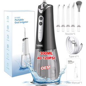 Water <span class=keywords><strong>Flosser</strong></span> Tanden Reinigen Draagbare Orale Irrigator Tandloos Water Pick Tanden Reiniger Ipx7 Elektrische Water <span class=keywords><strong>Flosser</strong></span> - Product Image 1