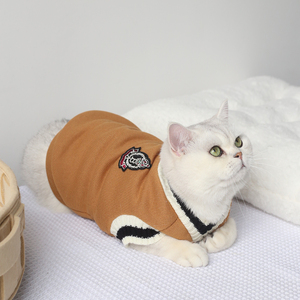 Ropa DE PUNTO DE LINO cálido <span class=keywords><strong>para</strong></span> mascotas <span class=keywords><strong>para</strong></span> gatos, gatitos, cachorros, Pugs, perros, gato, Jersey, abrigo, Jersey, <span class=keywords><strong>camisa</strong></span> - Product Image 3