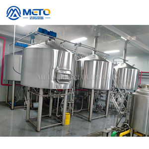 กาต้มน้ำสแตนเลสสำหรับ1000L ต้มเบียร์อุปกรณ์เชิงพาณิชย์ mash Tun 3ลำความจุ2000L สำหรับการผลิตเบียร์ - Product Image 2