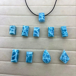 Composants en larimar éco-responsables, provenant de manière éthique de la République dominicaine - Product Image 1