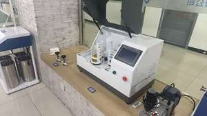 Molino de bolas planetario de ágata y circonia para laboratorio, pequeño y mediano, vertical, con sello de aceite, para molienda en seco y húmedo de suelos - Product Image 2