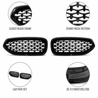 Grilles de calandre G29 noires brillantes effet ciel étoilé (paire gauche et droite), remplacement de calandre avant, MOQ 2 pièces pour BMW Z4