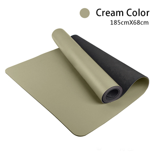 Sanfan 4.5mm Độ dày sinh thái thân thiện tự nhiên tái chế Pilates tùy chỉnh thiết kế cây cao su phòng tập thể dục <span class=keywords><strong>mat</strong></span> PU Yoga <span class=keywords><strong>Mat</strong></span> với in - Product Image 6