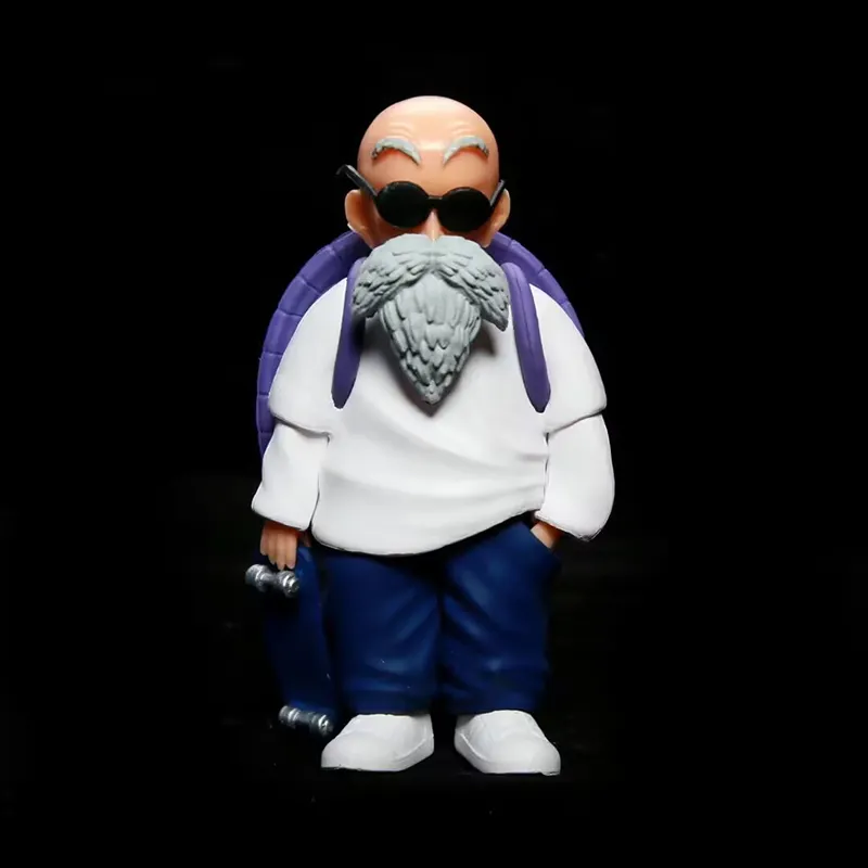 Dbz Super Saiyan Gk Roshi Getijden Kleding Skateboard Staande Houding Actiefiguur Pvc Speelgoed Voor Geschenken