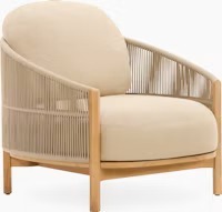 Ensemble de canapés d'extérieur FERLY, mobilier de jardin, performance anti-taches de qualité supérieure, séchage rapide, chaise longue de remplacement