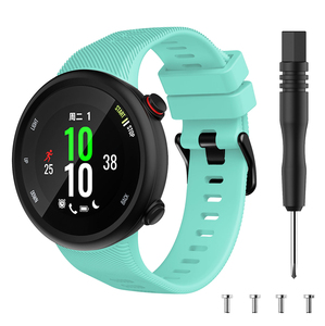 Bracelet de <span class=keywords><strong>montre</strong></span> en caoutchouc de luxe à libération rapide pour <span class=keywords><strong>montre</strong></span> intelligente <span class=keywords><strong>Garmin</strong></span> <span class=keywords><strong>Forerunner</strong></span> <span class=keywords><strong>45s</strong></span> - Product Image 5