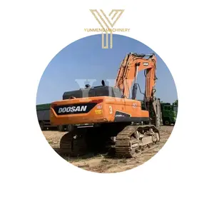 Excavadora de segunda mano Dx520 de Corea del Sur con buenas condiciones y excavadoras Doosan usadas de calidad