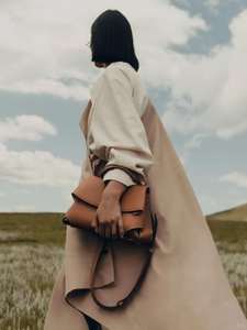 Bolso de mujer de cuero genuino de alta calidad, bolso retro, bolso bandolera de un solo hombro a la moda. - Product Image 2