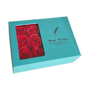 Set de Regalo Romántico de Alta Calidad para Boda, Caja de Regalo con Rosas y Collar, Recuerdos para Invitados del Día de la Boda, Hochzeitsgeschenke - Product Image 4