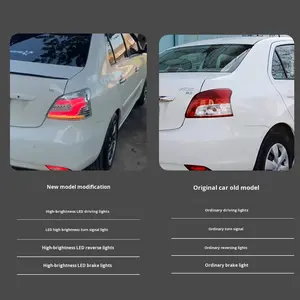 Nuevo Conjunto de Luces Traseras TYPY 08-13 para Vios WISH, Modificado con LED y Señal de Giro Dinámica - Product Image 3