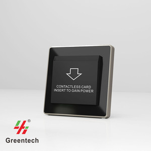 Greentech Interruttore di Risparmio Energetico per Hotel, Impermeabile IP66, Materiale PC Durevole, Interruttore a Scheda con Rete Cablata, Interruttore Touch <span class=keywords><strong>C</strong></span> - Product Image 2