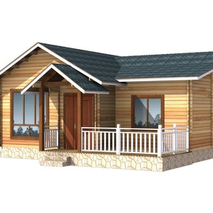 Casa de verano de madera de estilo tradicional, fácil de montar, cabaña exterior para uso en vacaciones - Product Image 5