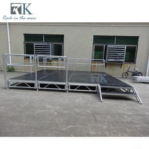 Etapa de evento firme estable de escenario de altura ajustable de aluminio fácil de instalar - Product Image 3