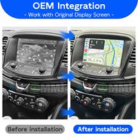 Kit de module décodeur sans fil Apple CarPlay Android Auto pour Holden Commodore VF, mise à niveau de l'écran d'origine de la voiture, 2013-2017