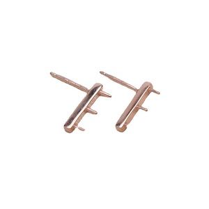 <b>Magnetic</b> Buckle for Necklaces <b>Bracelets</b> 8mm S925 Silver Decoration 4444 Flat DIY Repair Button Silver Buckle for Jewelry Making - Product Image 5