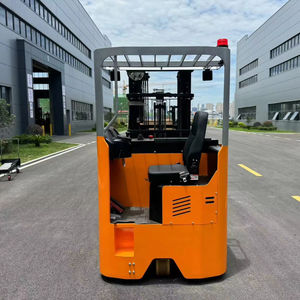 Gran oferta, 1,2 toneladas, 1,5 toneladas, 2 toneladas, 12 metros, tipo sentado, apilador eléctrico de 3 vías, carretilla elevadora para pasillo muy estrecho - Product Image 1