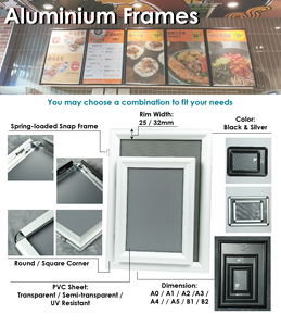 Marco de aluminio para póster A1 A3 - Product Image 3