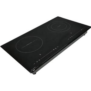 Cuisinière à induction hybride haut de gamme à 2 foyers, cuisinière infrarouge en céramique avec service OEM pour la vente en gros - Product Image 4