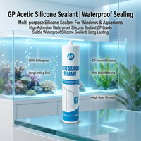Colle silicone acétique ignifuge résistante aux intempéries pour aquariums, protection environnementale pour fenêtres de bâtiment et aquariums
