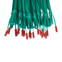 Allumeur à distance sans fil court 0,3m 1m, allumettes électriques à capuchon vert et rouge pour l'allumage de feux d'artifice de fête et de mariage