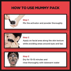 Maschera viso in tessuto Zombie Beauty Mummy Pack antirughe e lifting, 8 pezzi - Product Image 6