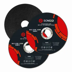 SONGQI कम MOQ 4 1/2 इंच घर्षण उपकरण डिस्को डे corte 4 के लिए 1/2 काटने डिस्क धातु/एस एस/स्टील