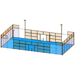 Wholesale Panoramic Padel Tennis Court For Sale