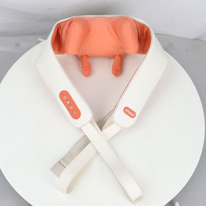 Masseur Shiatsu à pétrissage avec chaleur apaisante, têtes rotatives 3D pour la relaxation musculaire, masseur thermique pour le cou et les épaules - Product Image 1