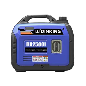 Dinking 2,5 kW EPA Super Quiet Benzin generator Wechsel richter Silent Type Mini Generatoren für Home CE CARB PGMA, DK2500i