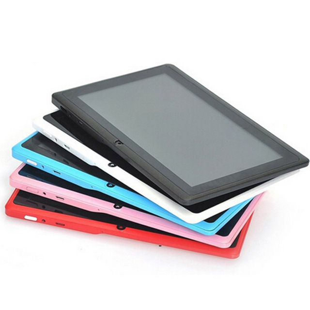 Low Price Android 4.4 Mini Colorful Tablet Q88 7 Inch Tablet Pc1G 16GB