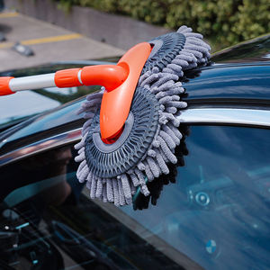 Long manche microfibre brosse vadrouille plumeau lavage voiture outils Double brosse tête vadrouille - Product Image 6