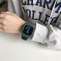 Montre électronique sportive pour enfants 2025, montre numérique pour femmes et hommes, grand écran carré LED, montres-bracelets pour étudiants