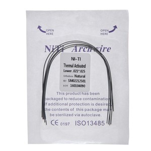 Fili Dentali a Curva Inversa, Filo Ortodontico Dentale, Archi Ortodontici in NiTi a Curva Inversa - Product Image 5