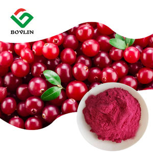 Pasokan pabrik bubuk ekstrak Cranberry alami bubuk ekstrak buah Cranberry kualitas makanan untuk minuman - Product Image 1