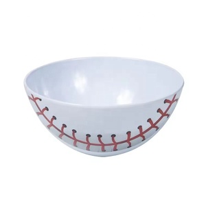 Bols <span class=keywords><strong>de</strong></span> <span class=keywords><strong>jeu</strong></span> <span class=keywords><strong>de</strong></span> football modernes en plastique et mélamine Ensemble <span class=keywords><strong>de</strong></span> 2 supports <span class=keywords><strong>de</strong></span> service jetables en papier pour salade et cacahuètes - Product Image 2