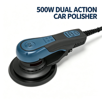 Polisseuse orbitale électrique professionnelle industrielle 220V 6 pouces, machine à polir les voitures, ponceuse aléatoire double action, pour le detailing automobile et le bricolage